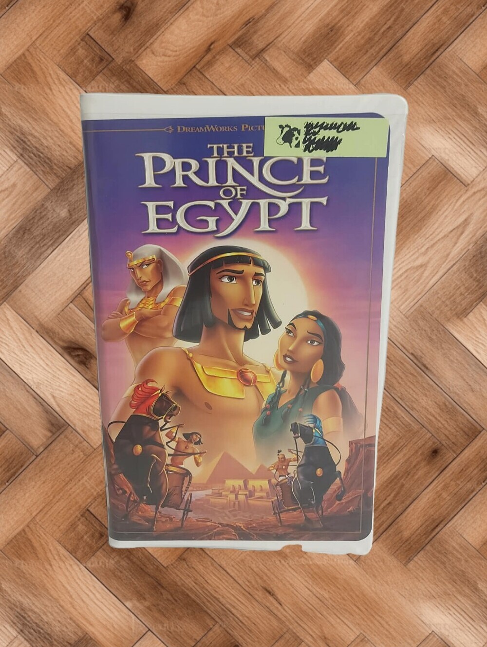 ​Vintage The Prince of Egypt VHS Tape DreamWorks Clamshell Case Retro Movie 📼